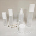 Embalaje cosmético vacío Botella de bomba de pulverización sin aire 30 ml de oro acrílico Botella de plástico sin aire para cuidado de la piel